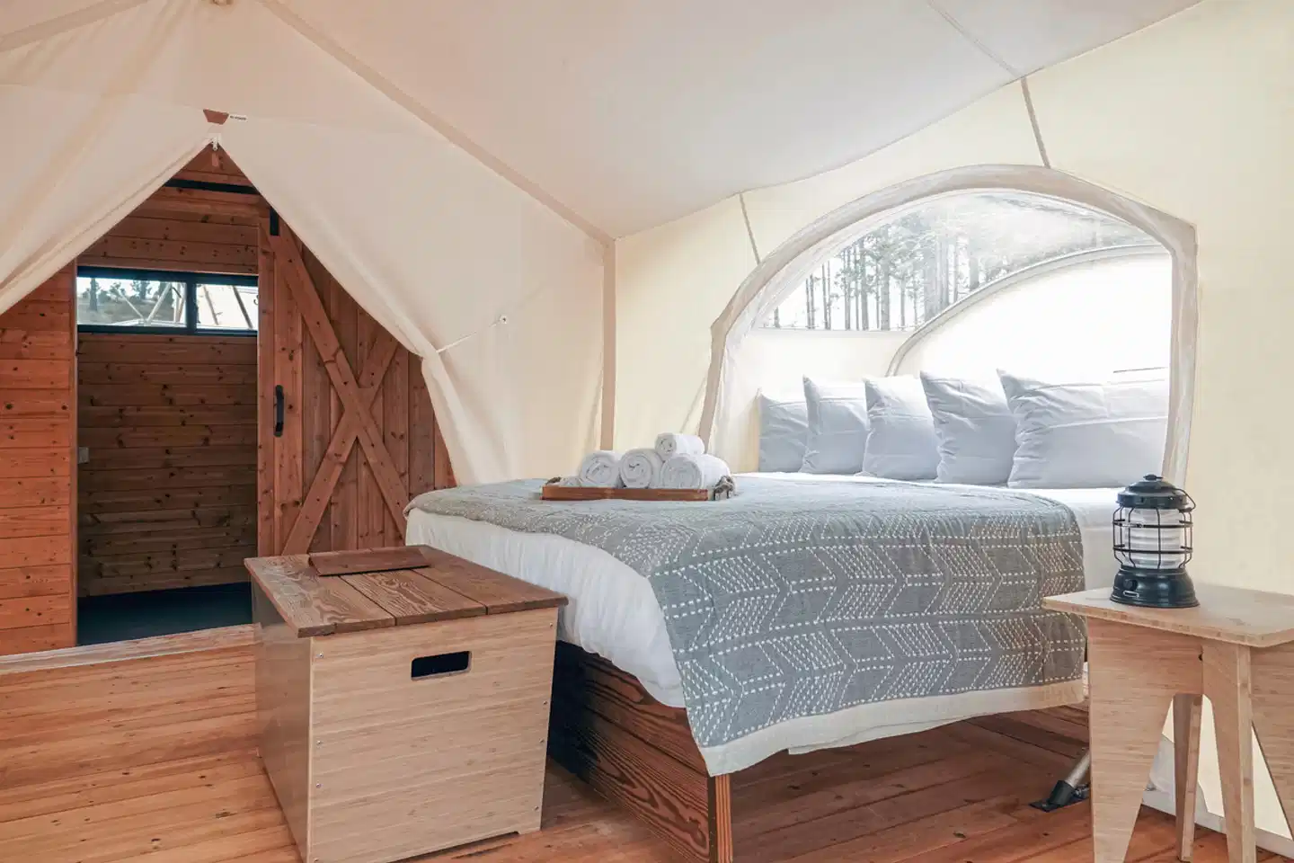 Under Canvas Yosemite Wohnbeispiel