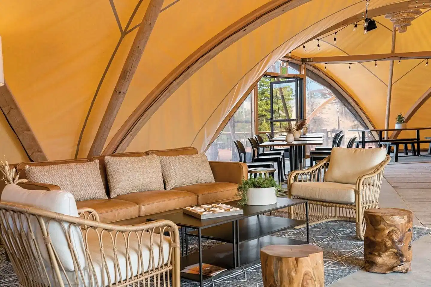 Under Canvas Yosemite Lobby