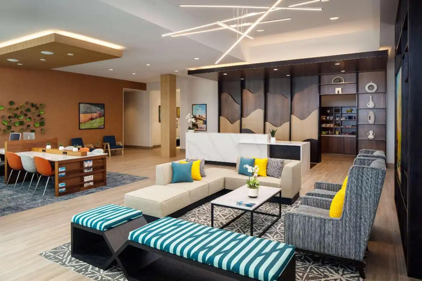 Hyatt House Vacaville Lobby