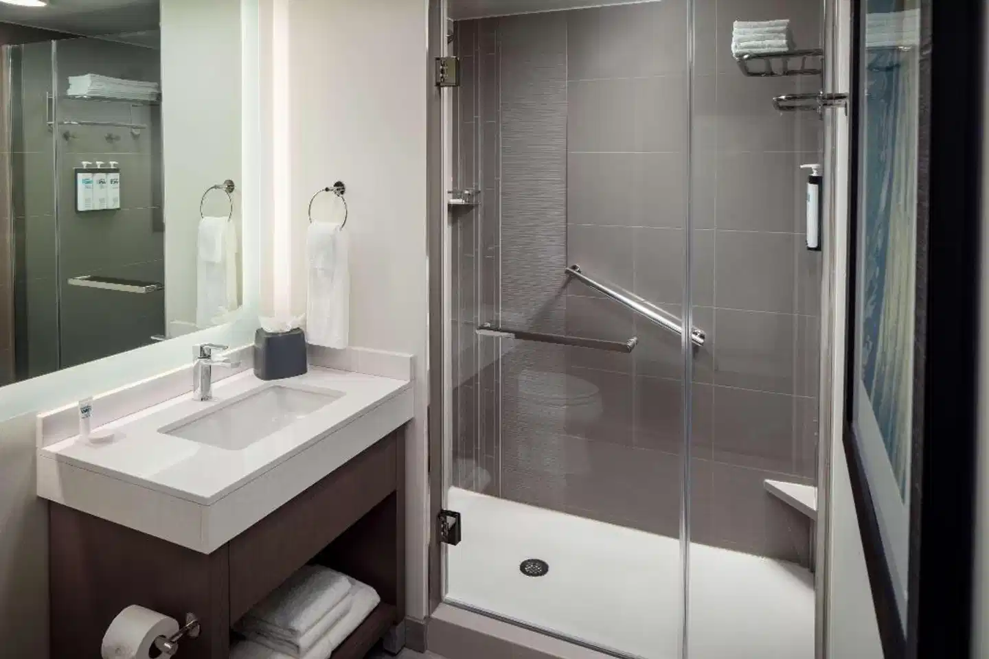 Hyatt House Vacaville Badezimmer