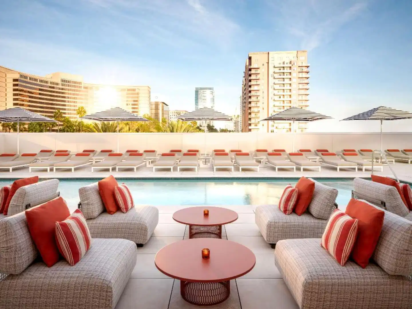 Fairmont Breakers Long Beach Terrasse