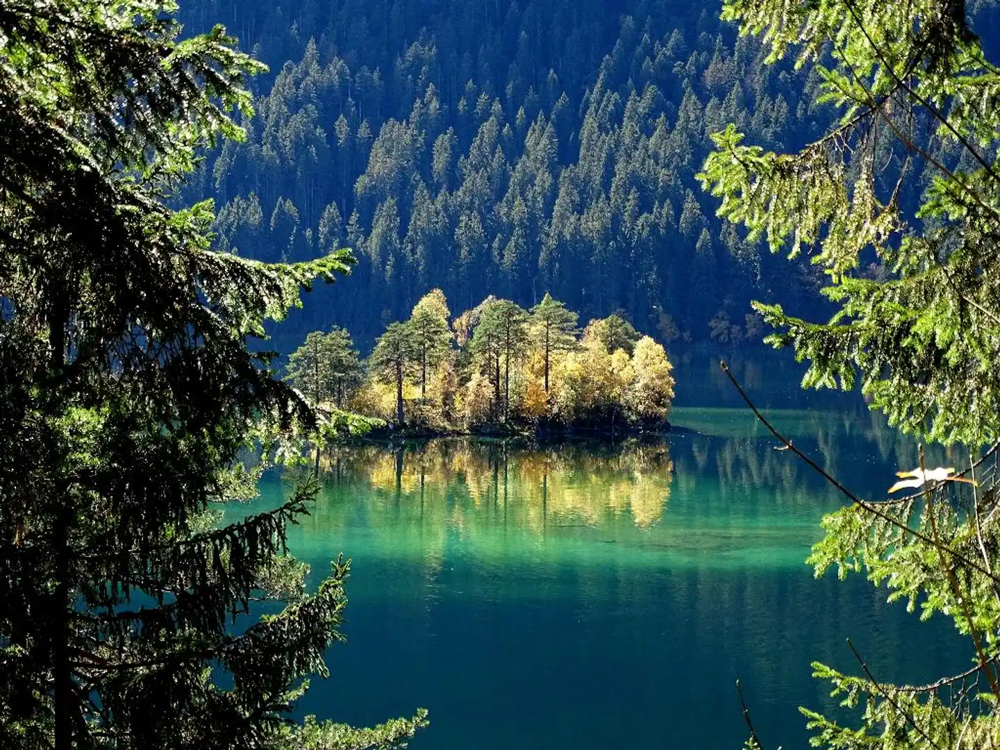 Am Badersee Landschaft