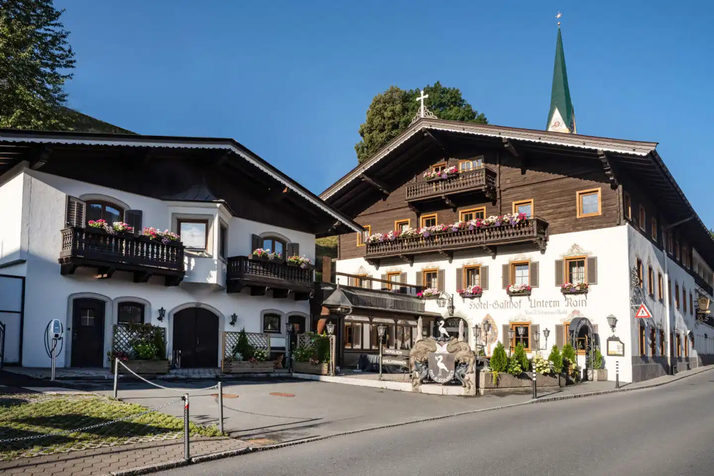 ALPEN GLÜCK HOTEL Unterm Rain Aussenansicht