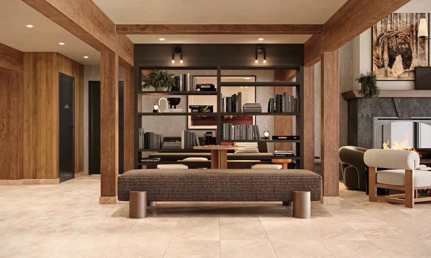 The Kenrick Hotel Lobby