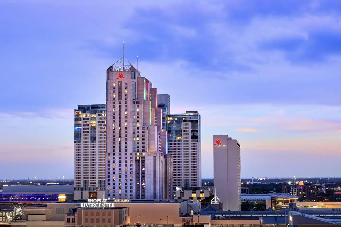 San Antonio Marriott Rivercenter Aussenansicht