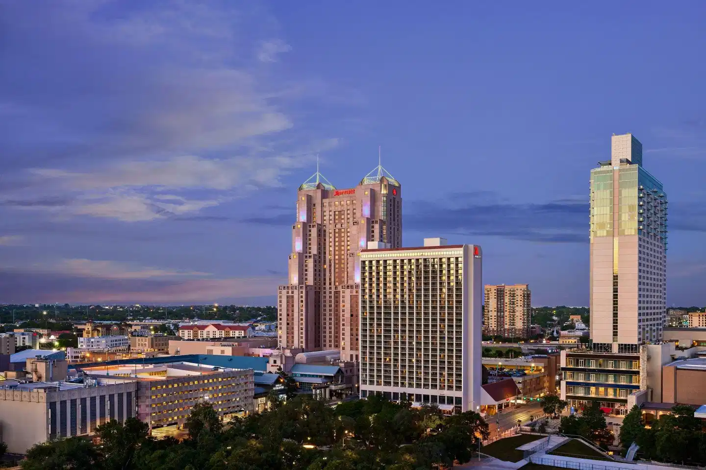 San Antonio Marriott Rivercenter Aussenansicht