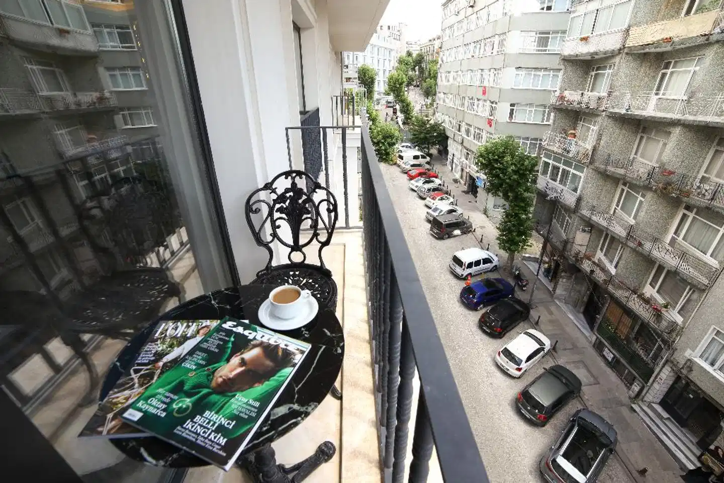Great Fortune Design Hotel Terrasse