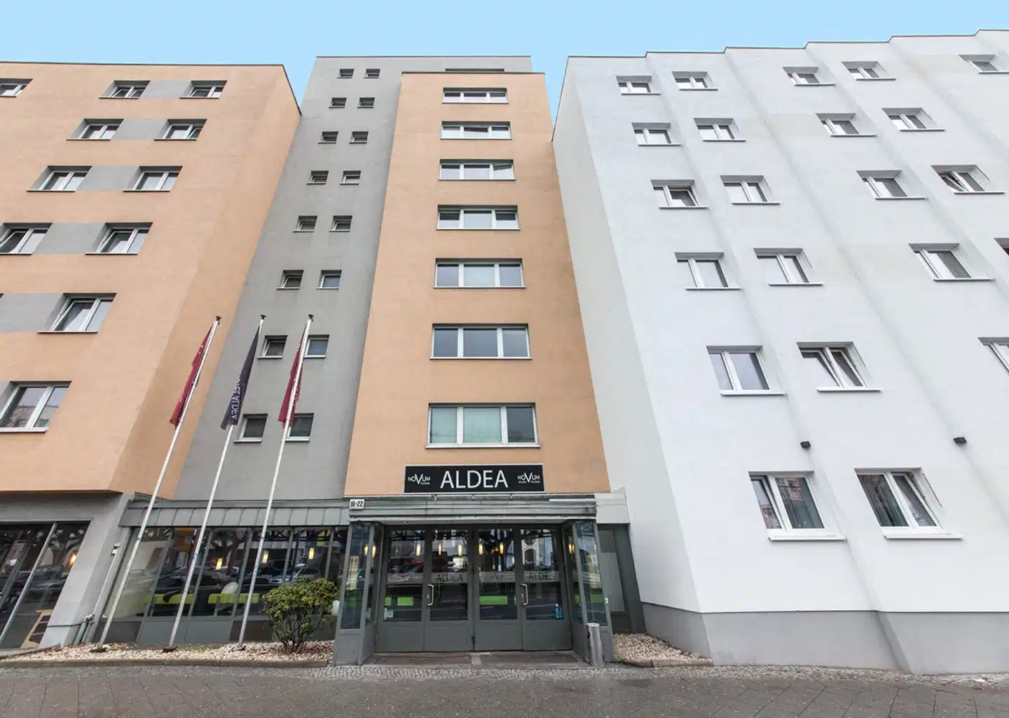 Aldea Berlin Centrum Aussenansicht