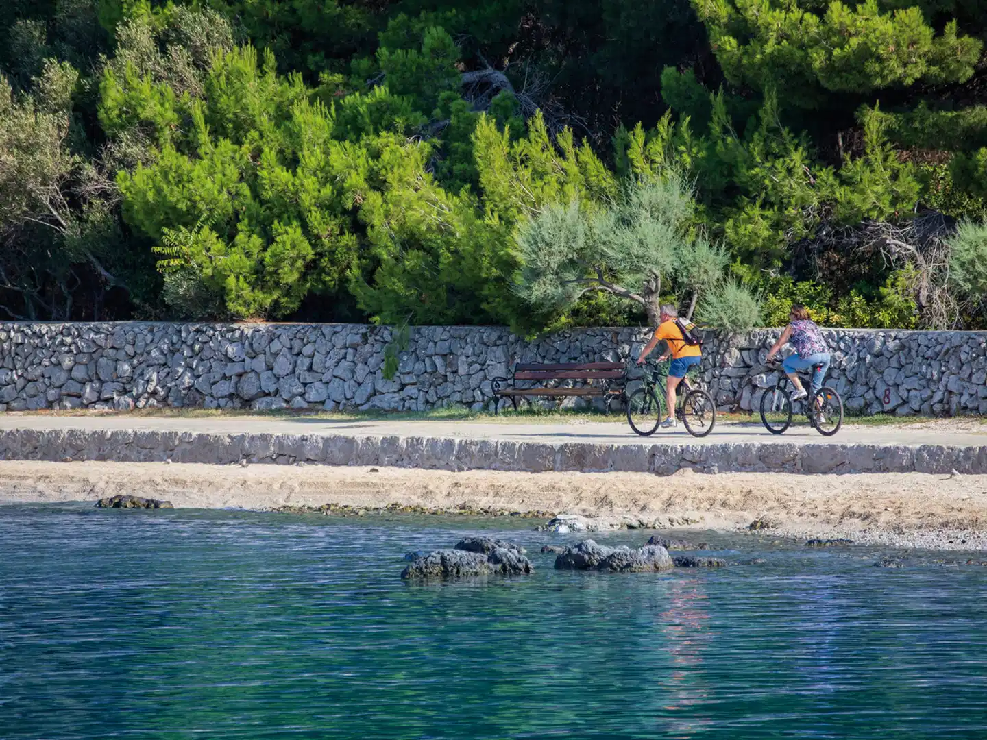 Kroatien - Inselhüpfen in der Kvarner Bucht Strand