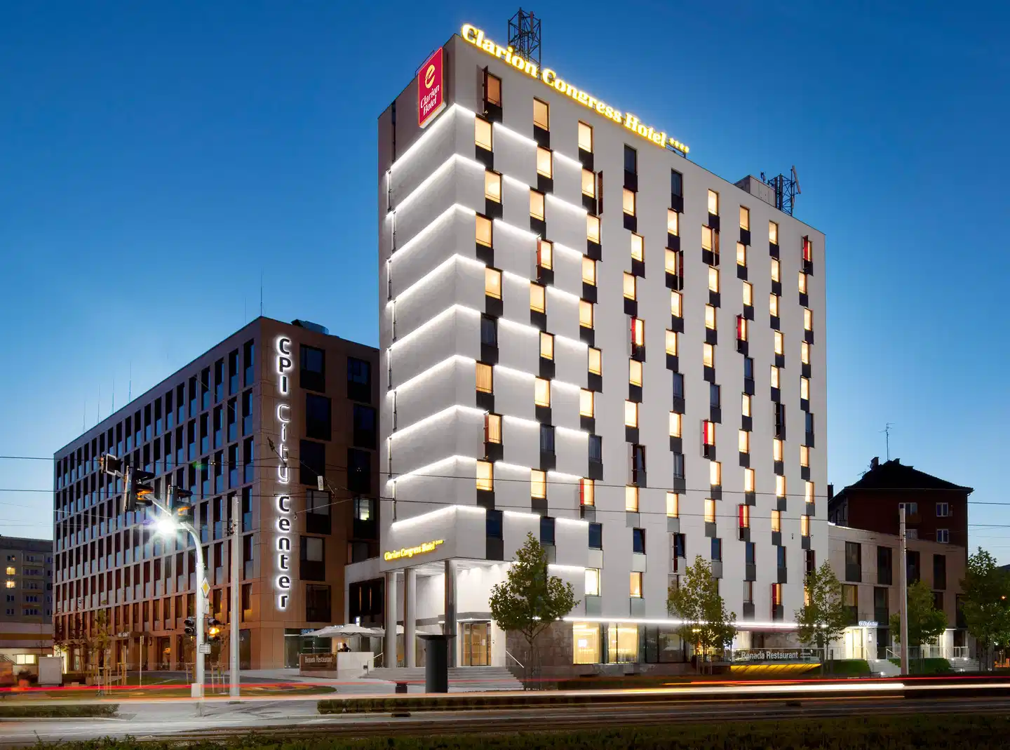 Clarion Congress Hotel Olomouc Aussenansicht