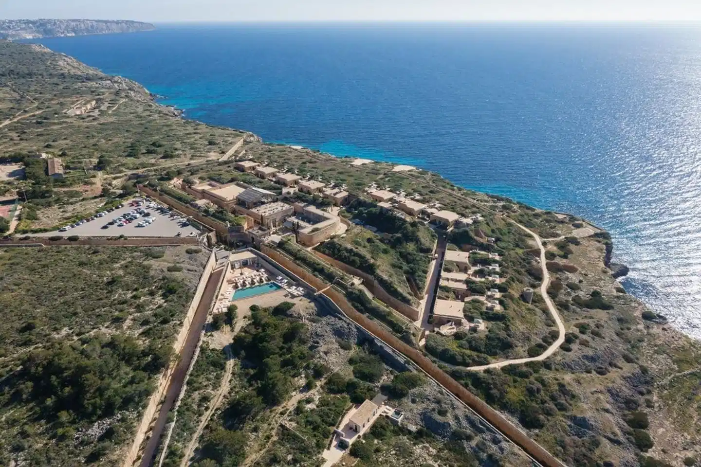 Cap Rocat Landschaft