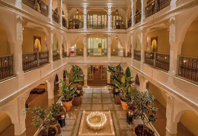 Riad Villa Blanche Lobby