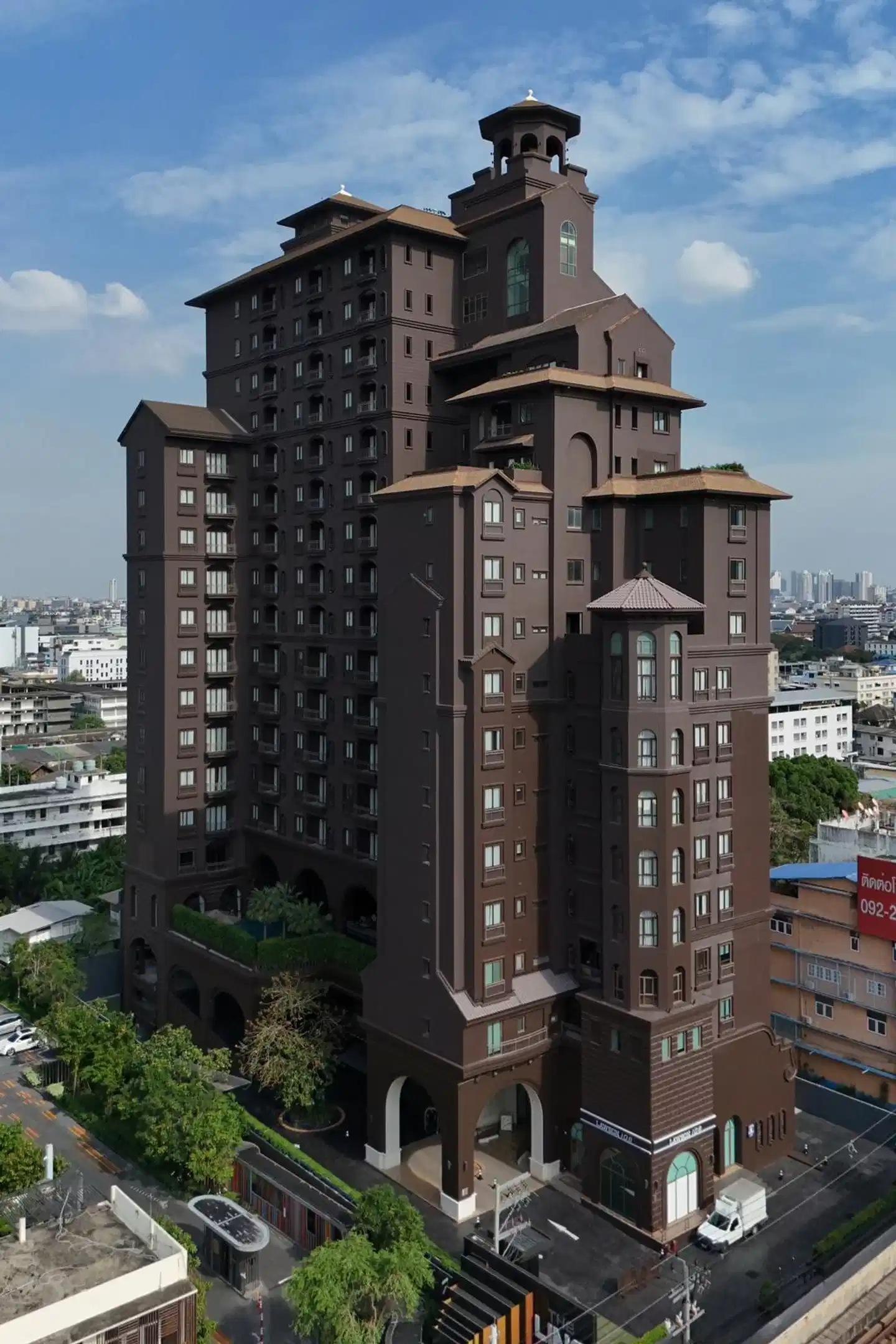 Marriott Executive Apartments Bangkok, Sukhumvit 101 Aussenansicht
