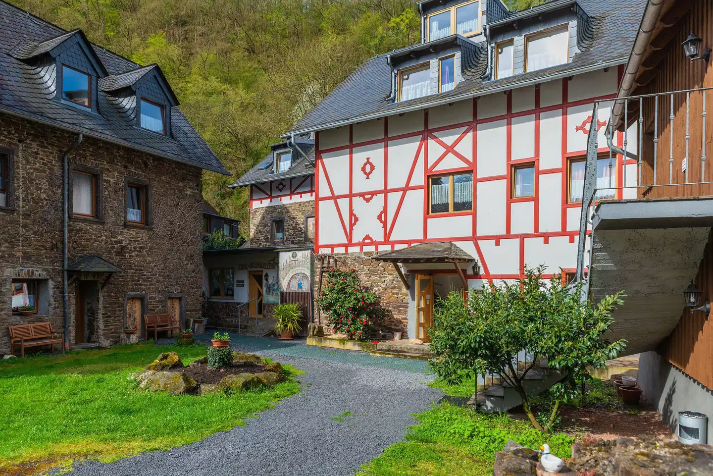 Mühlenhotel Konschake Aussenansicht