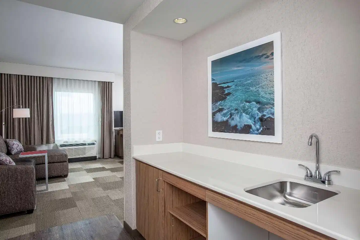 Hampton Inn & Suites Oahu/Kapolei Badezimmer