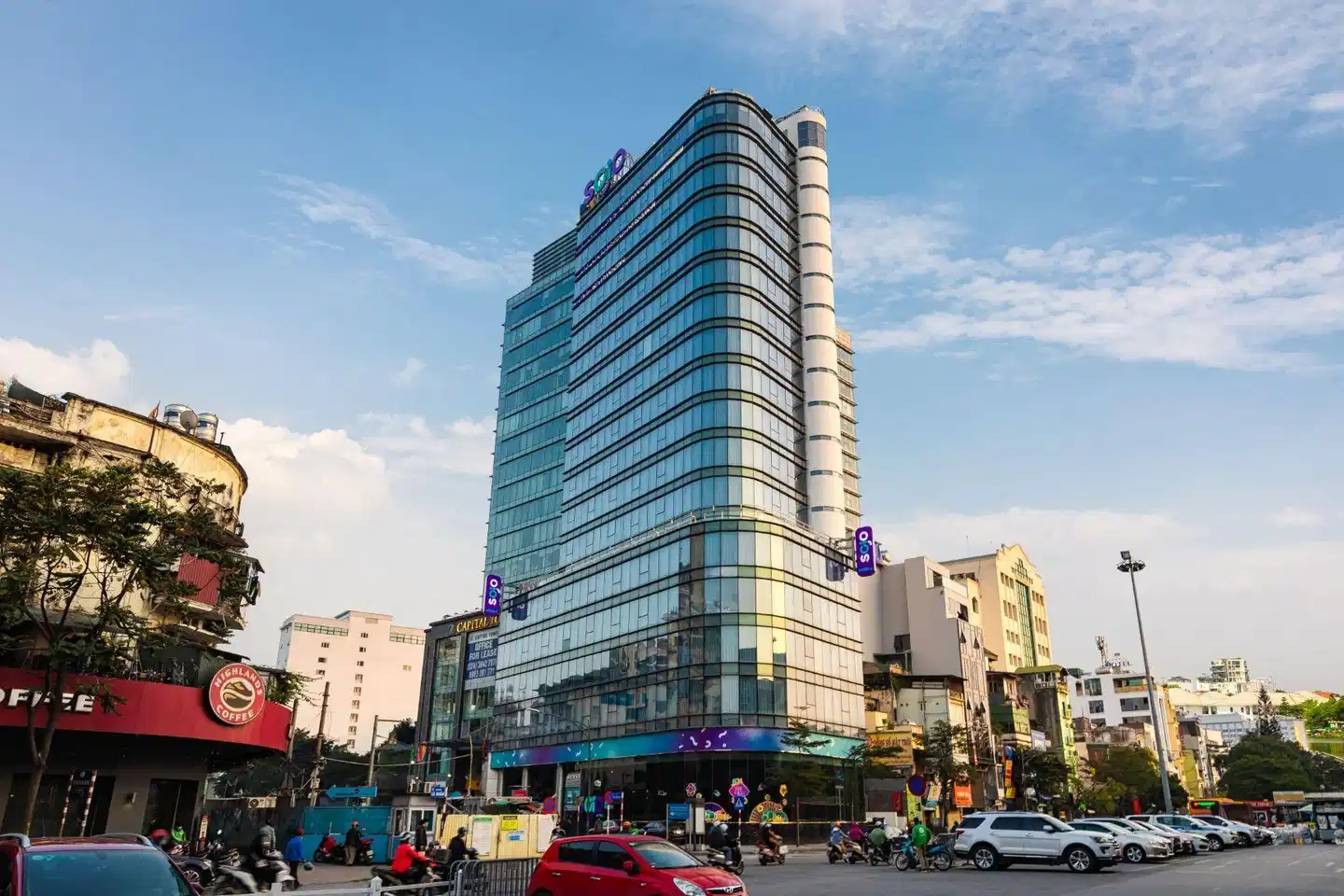 SOJO Hotel Ga Hanoi Aussenansicht