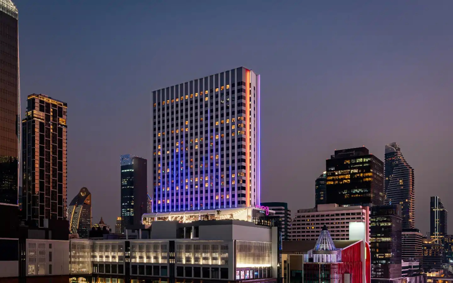 Moxy Bangkok Ratchaprasong Aussenansicht