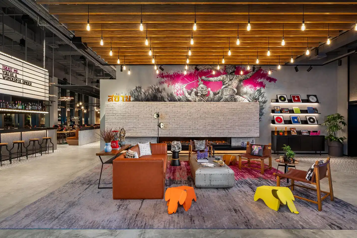 Moxy Bangkok Ratchaprasong Lobby