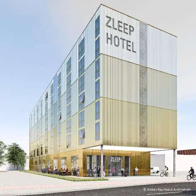 Zleep Hotel Hamburg Volkspark Aussenansicht