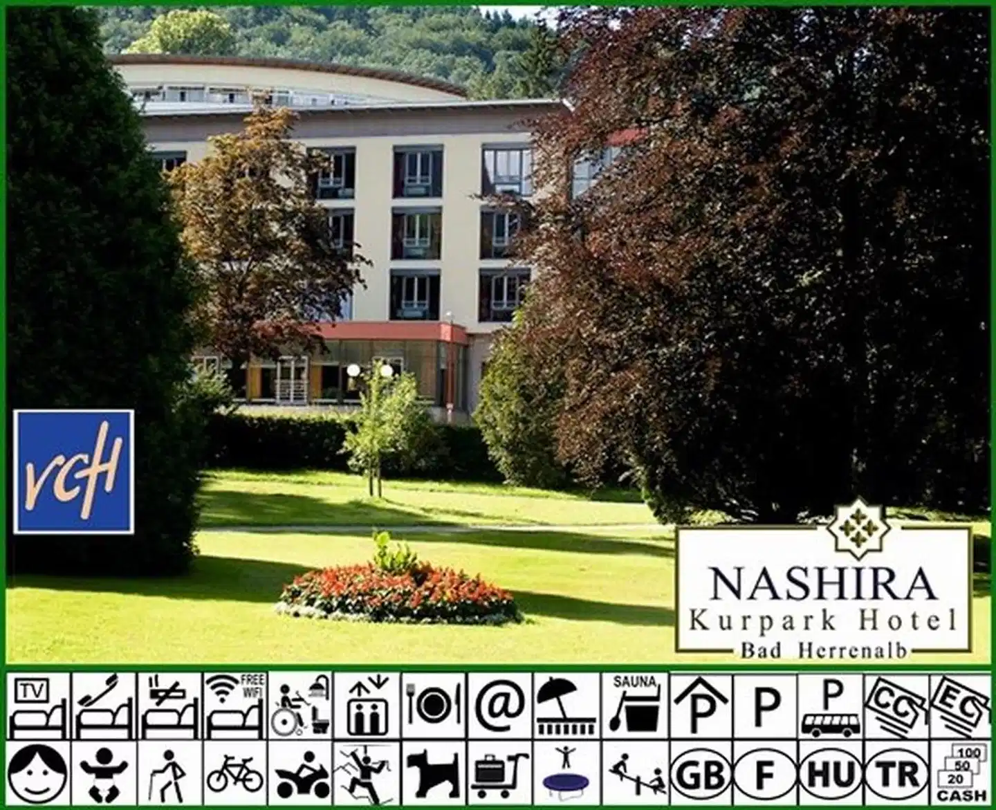 Nashira Kurpark Hotel Bad Herrenalb Aussenansicht