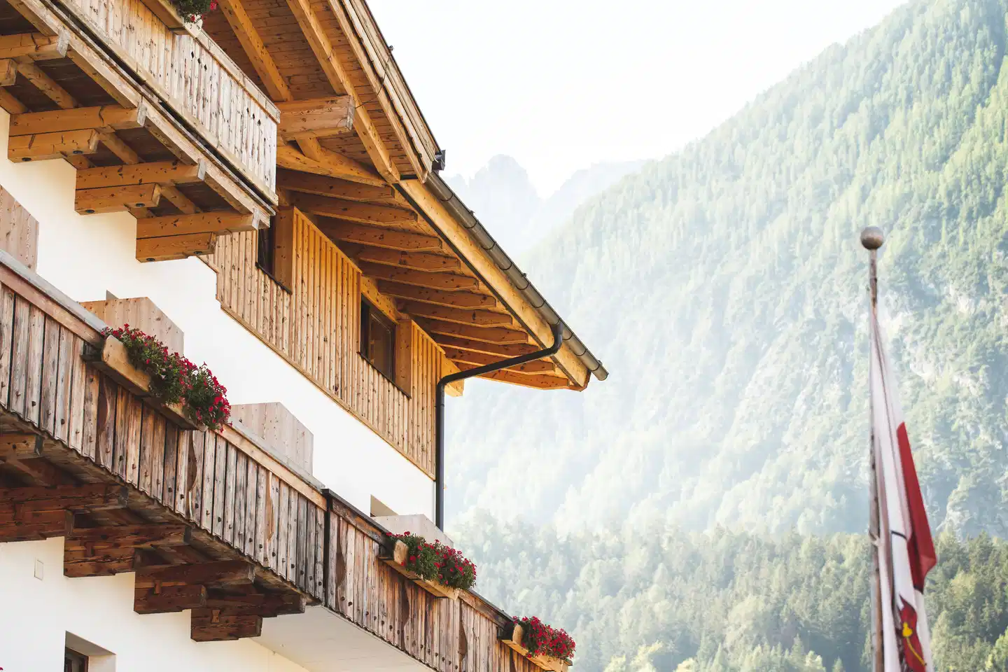 Der Dolomitenhof Aussenansicht