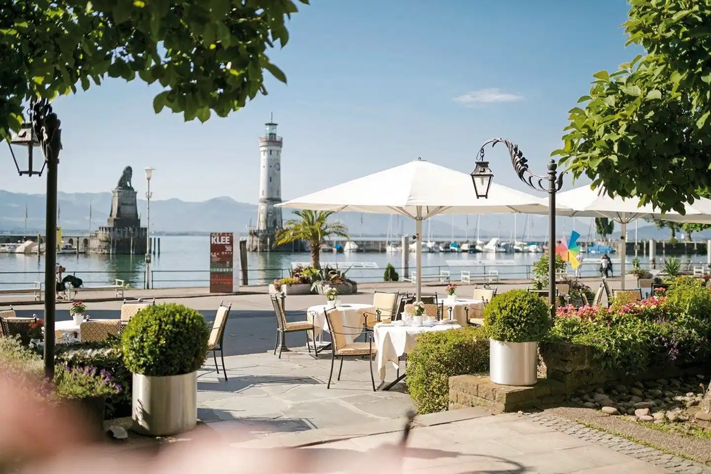 Hotel Reutemann-Seegarten Terrasse