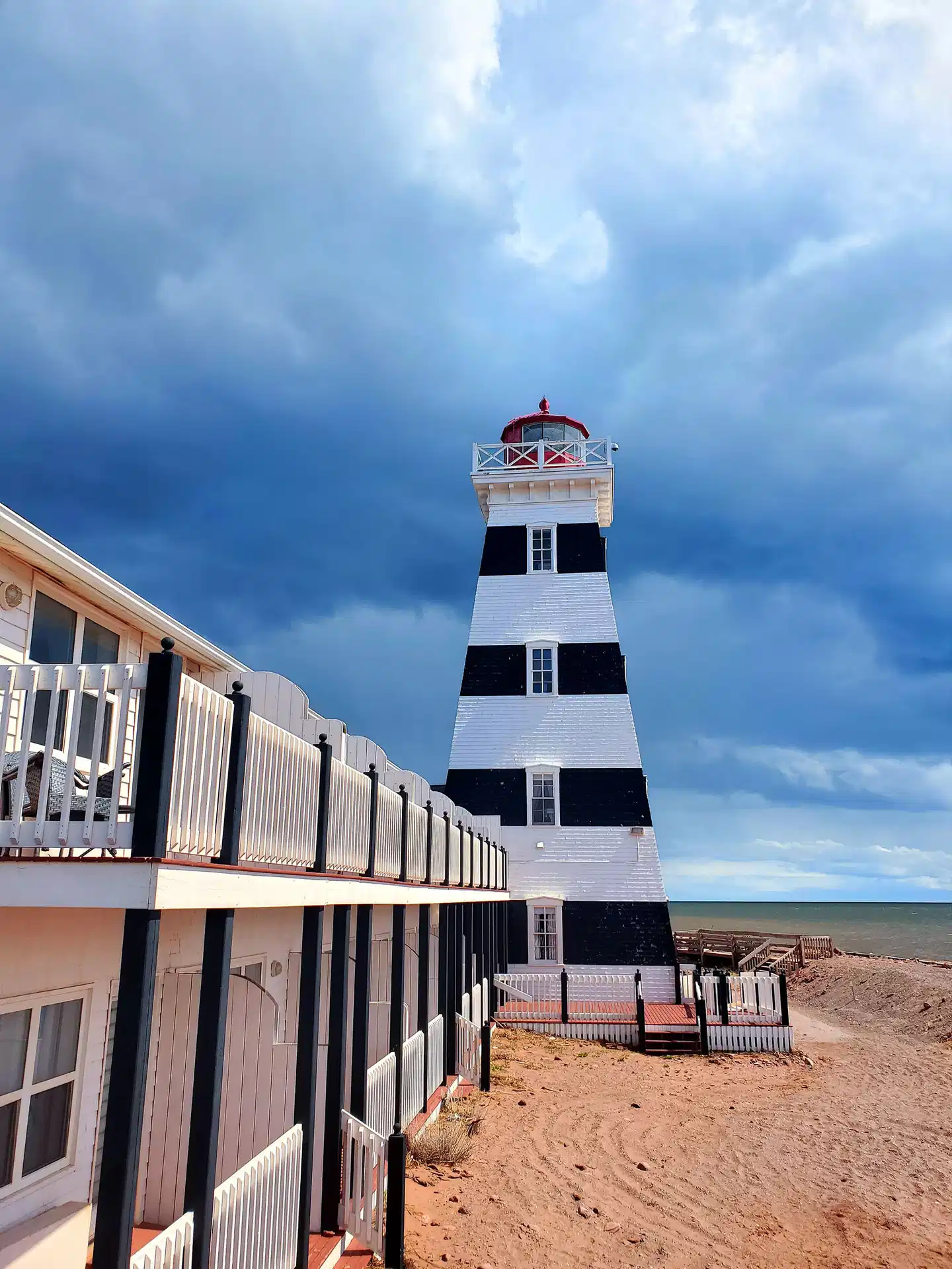 West Point Lighthouse Inn Aussenansicht