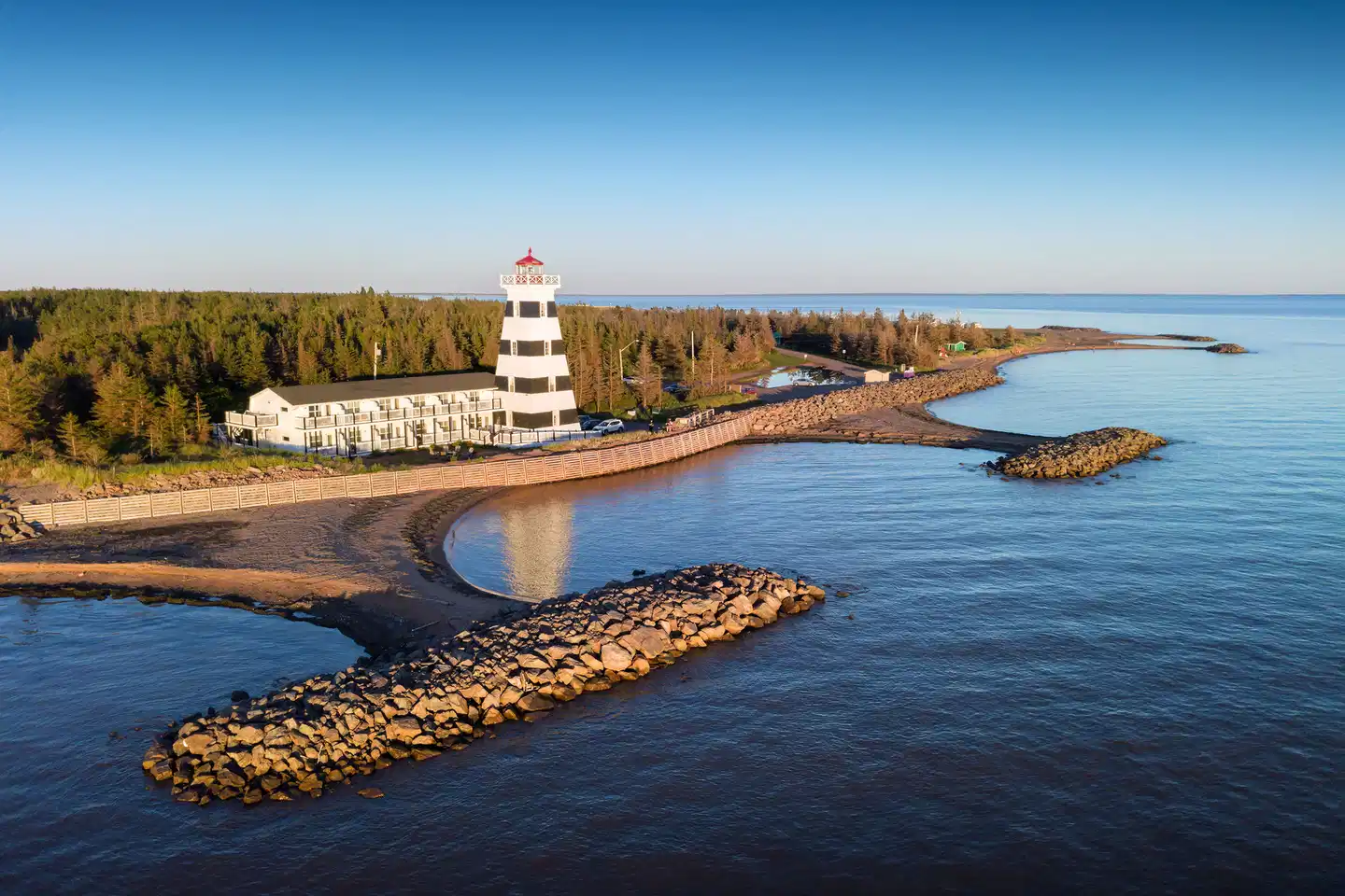 West Point Lighthouse Inn Aussenansicht