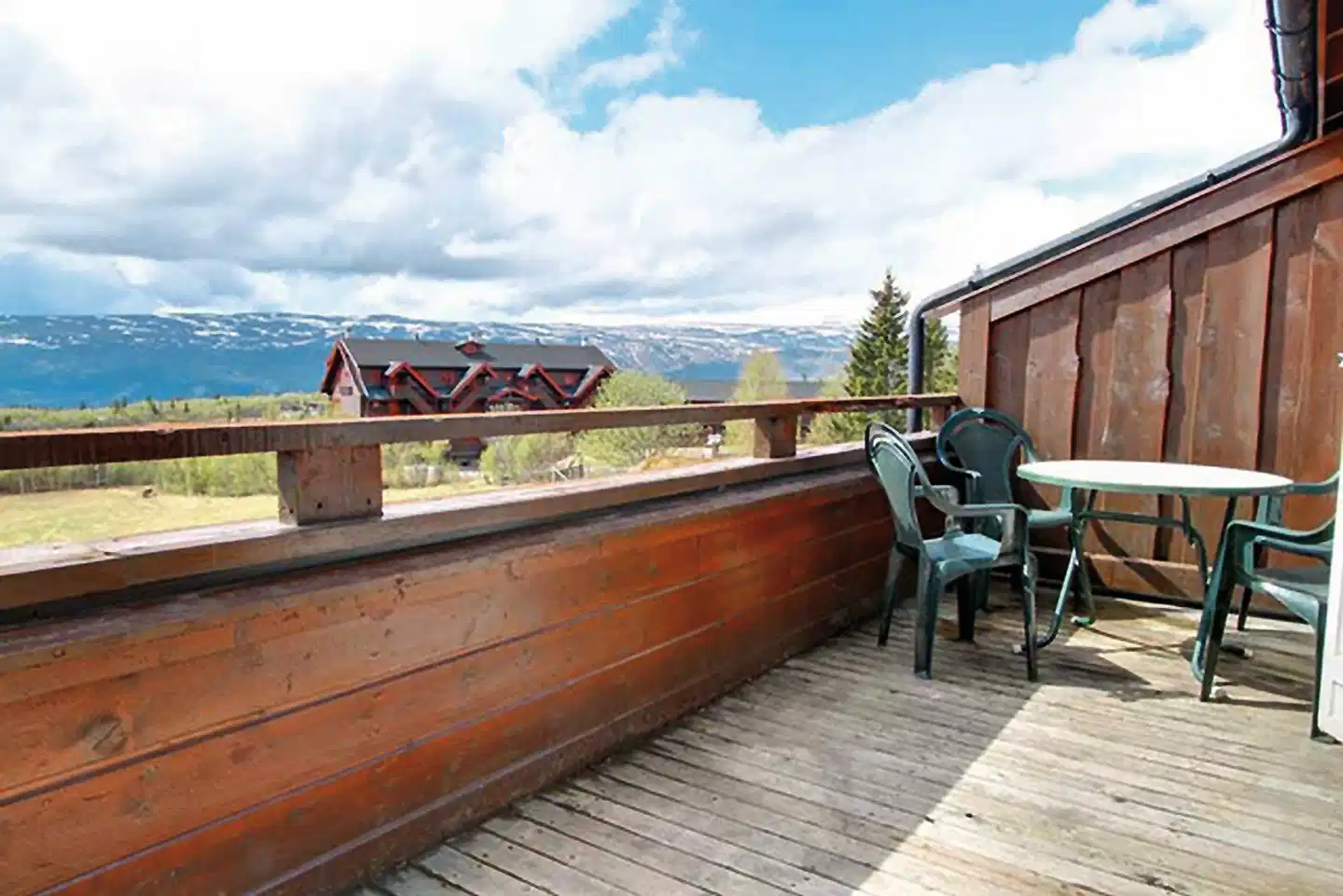 Beitostølen Apartments Terrasse