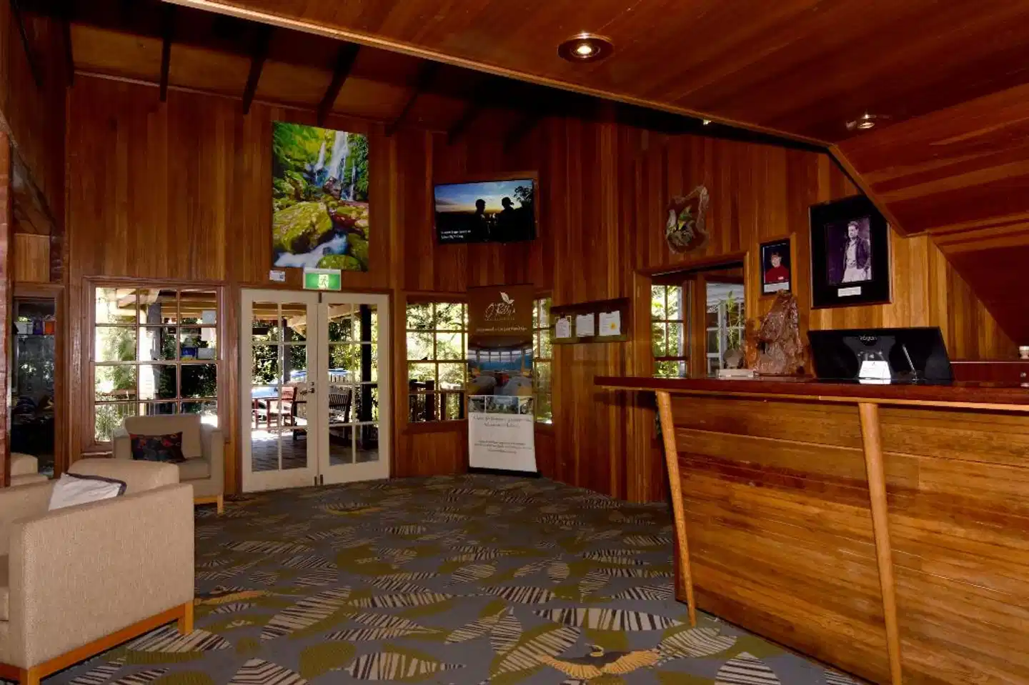 O'Reilly's Rainforest Retreat Lobby