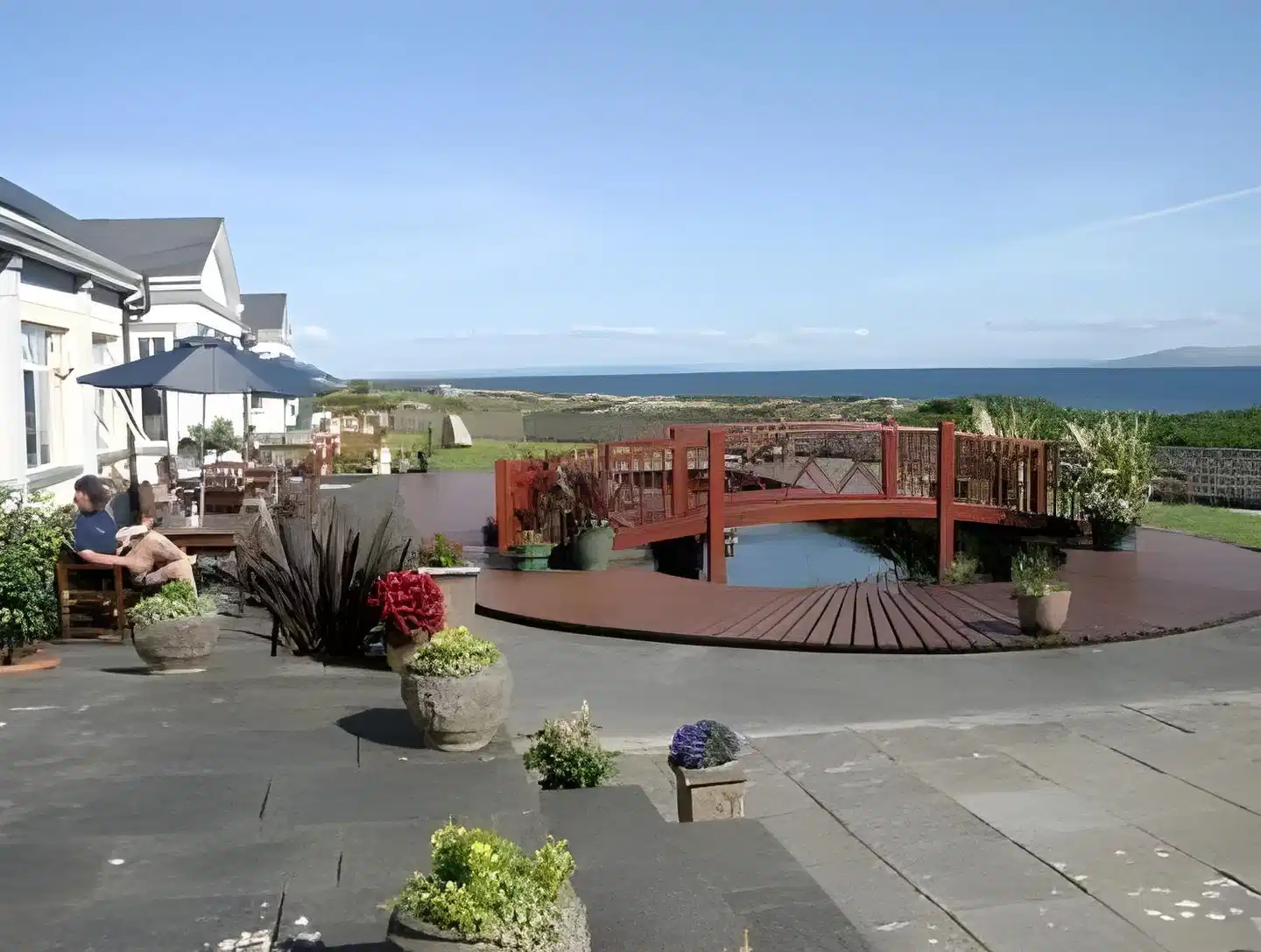 Connemara Coast Terrasse