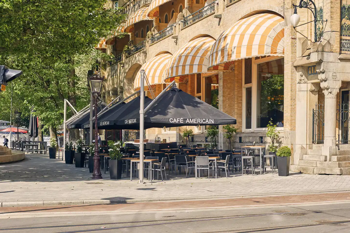 Hard Rock Hotel Amsterdam American Terrasse