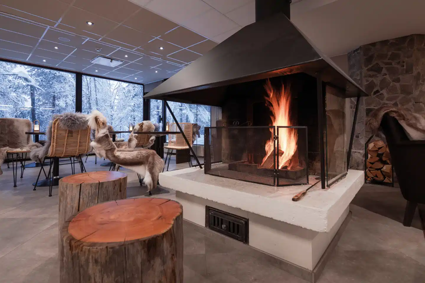 Lapland Hotels Sky Ounasvaara Lobby