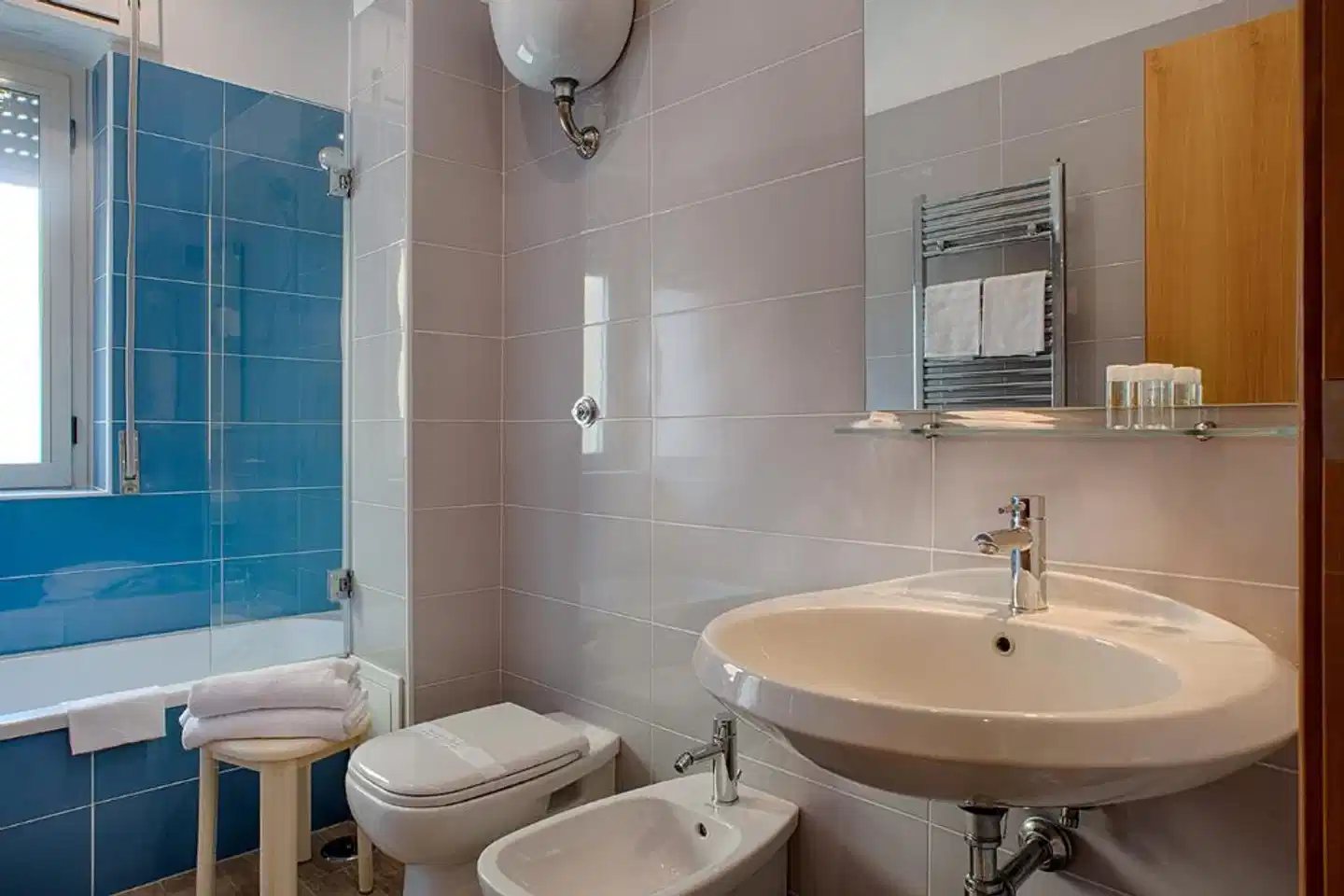 American Hotel Badezimmer