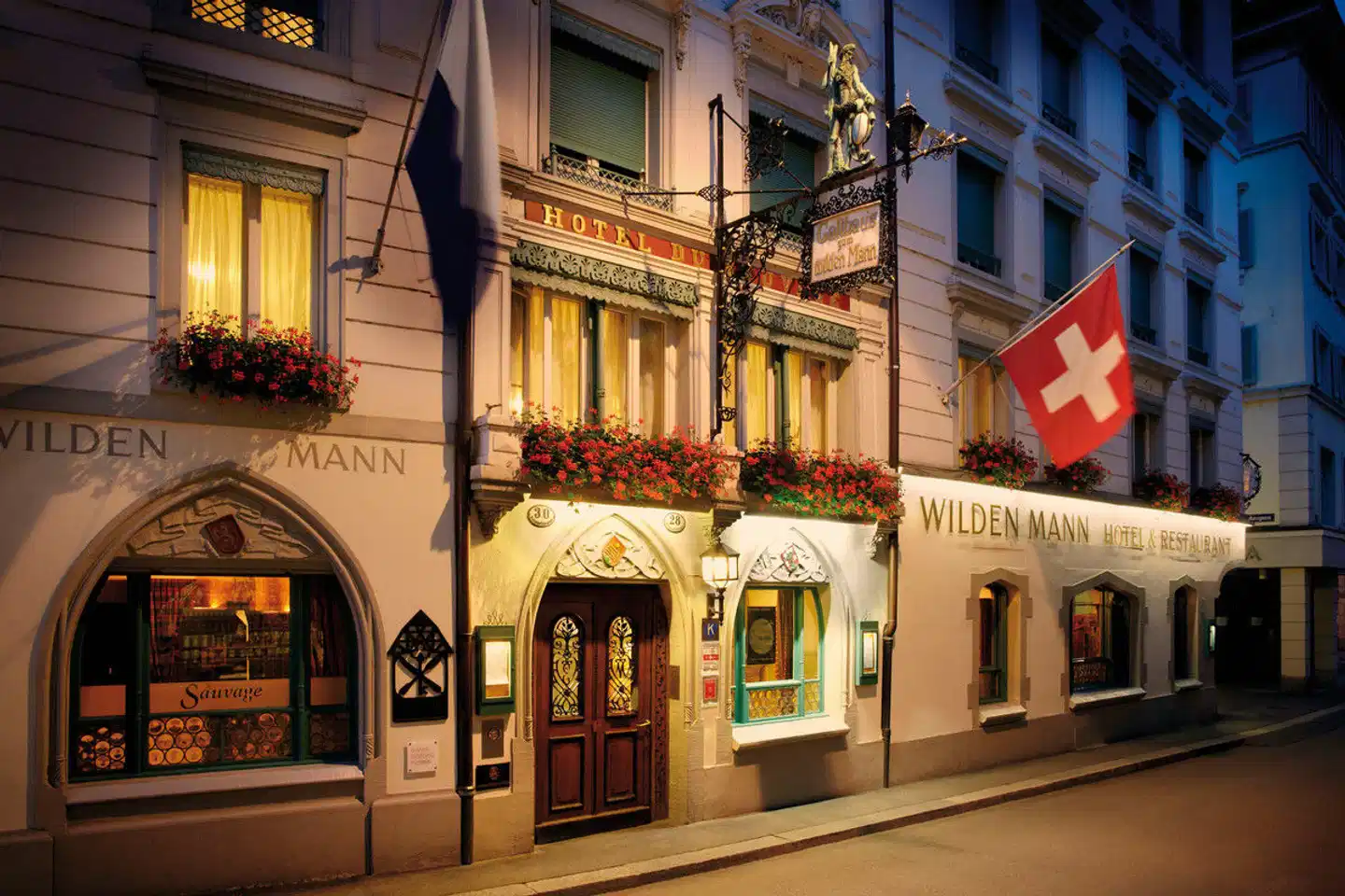 Hotel Wilden Mann Aussenansicht