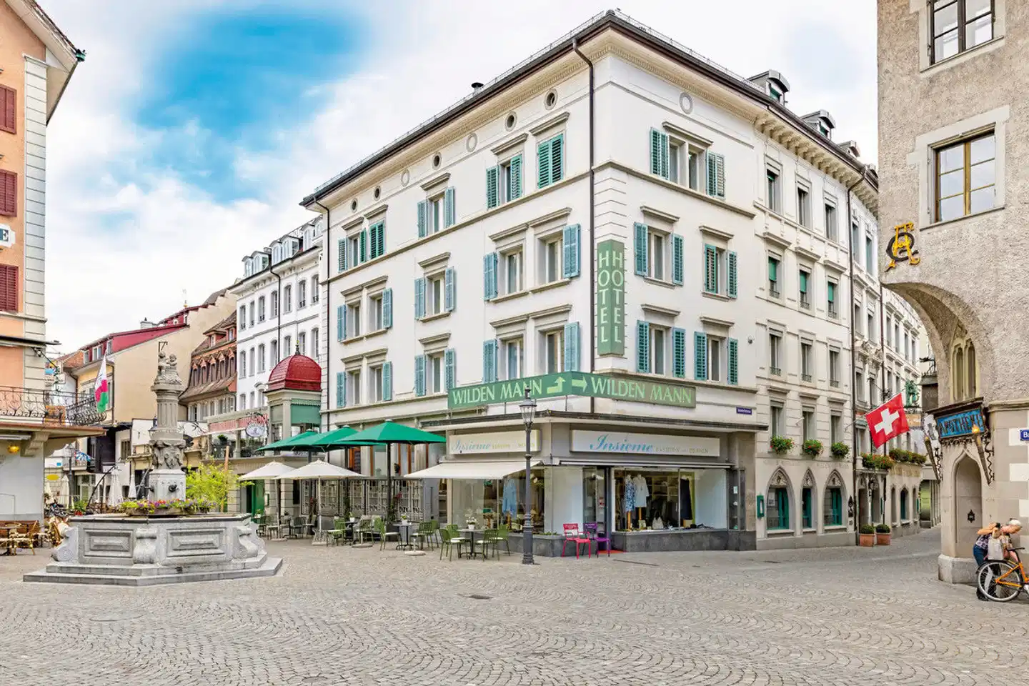 Hotel Wilden Mann Aussenansicht