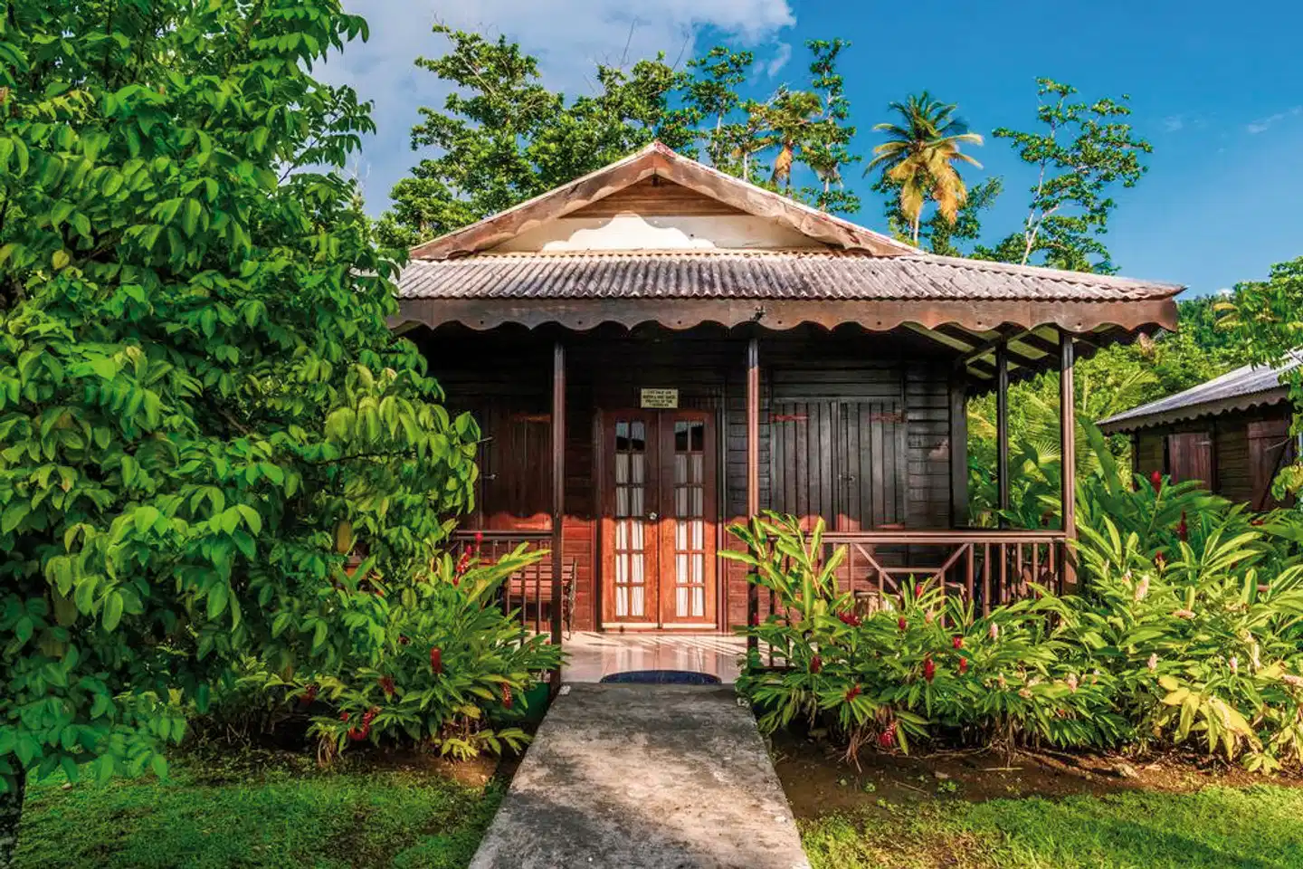 Picard Beach Cottages Garten