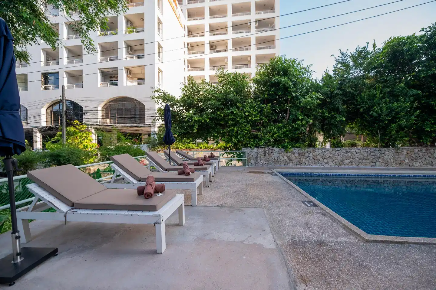 Hillside Resort Pattaya Terrasse