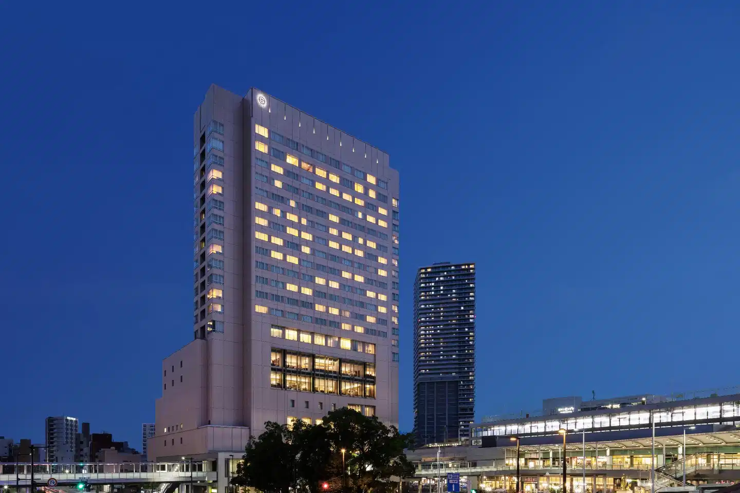 Sheraton Hiroshima Hotel Aussenansicht