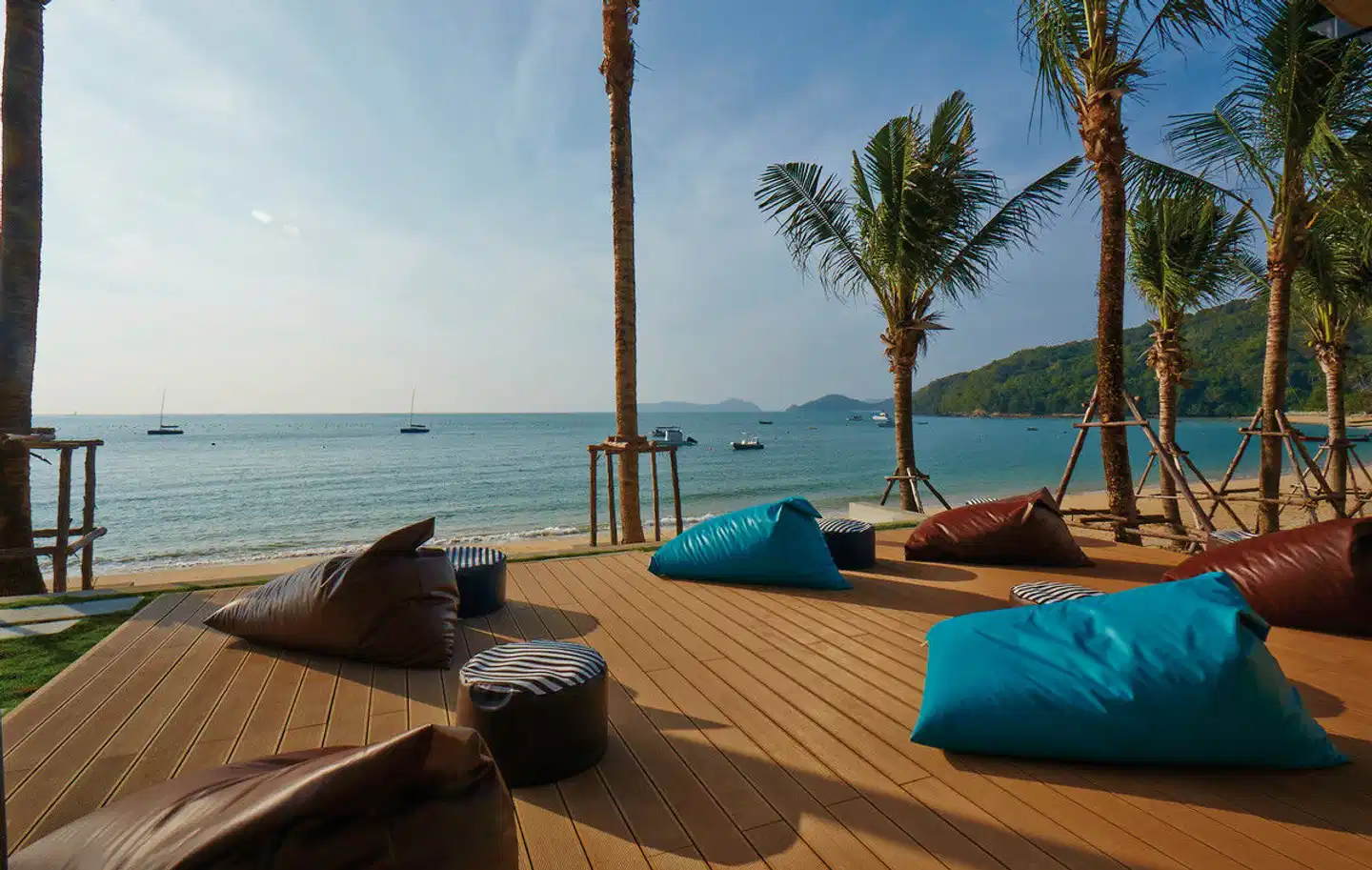 Bandara Villas Phuket Terrasse