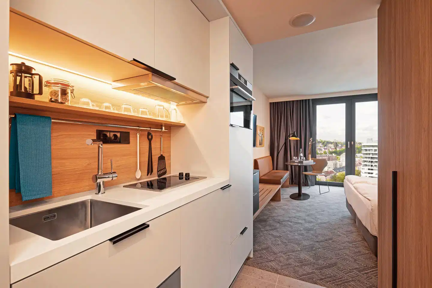Adina Apartment Hotel Stuttgart Wohnbeispiel