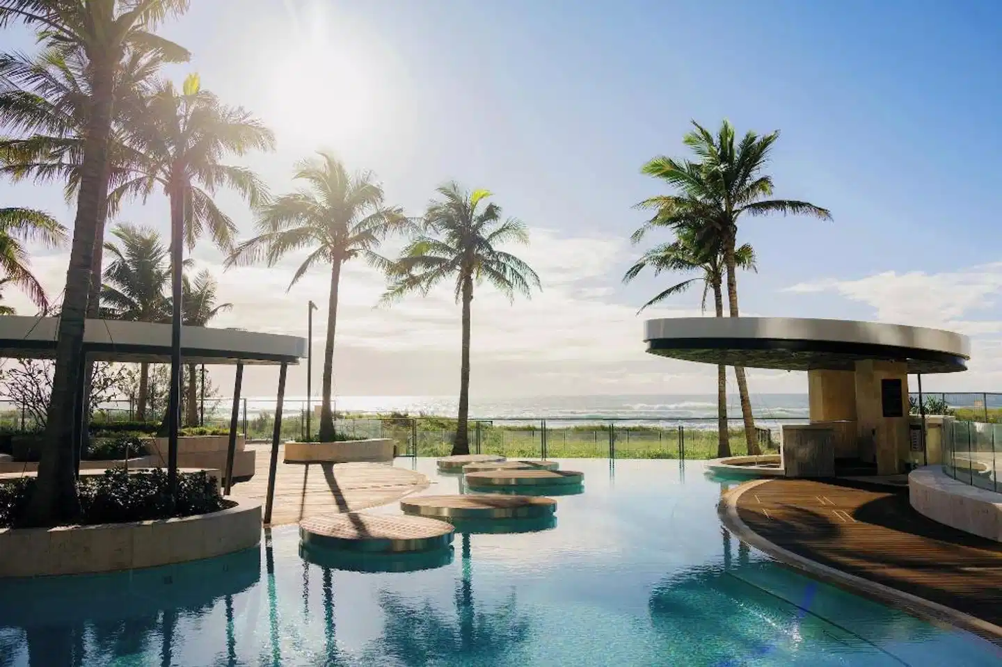 The Langham, Gold Coast and Jewel Residences Pool