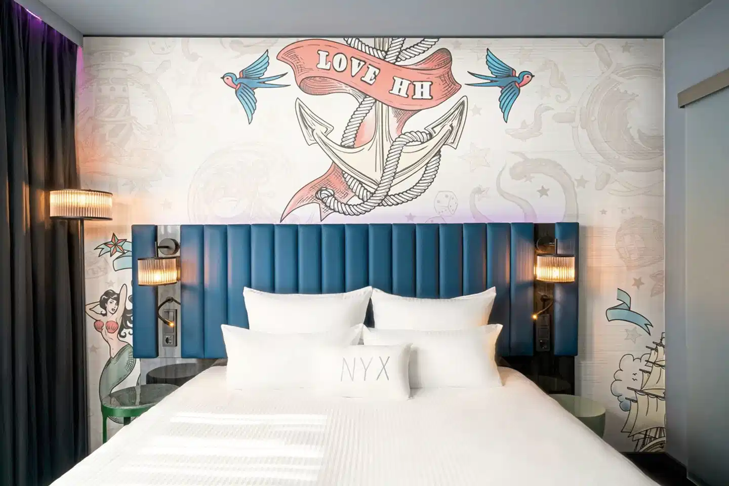 NYX Hotel Hamburg Modellaufnahme