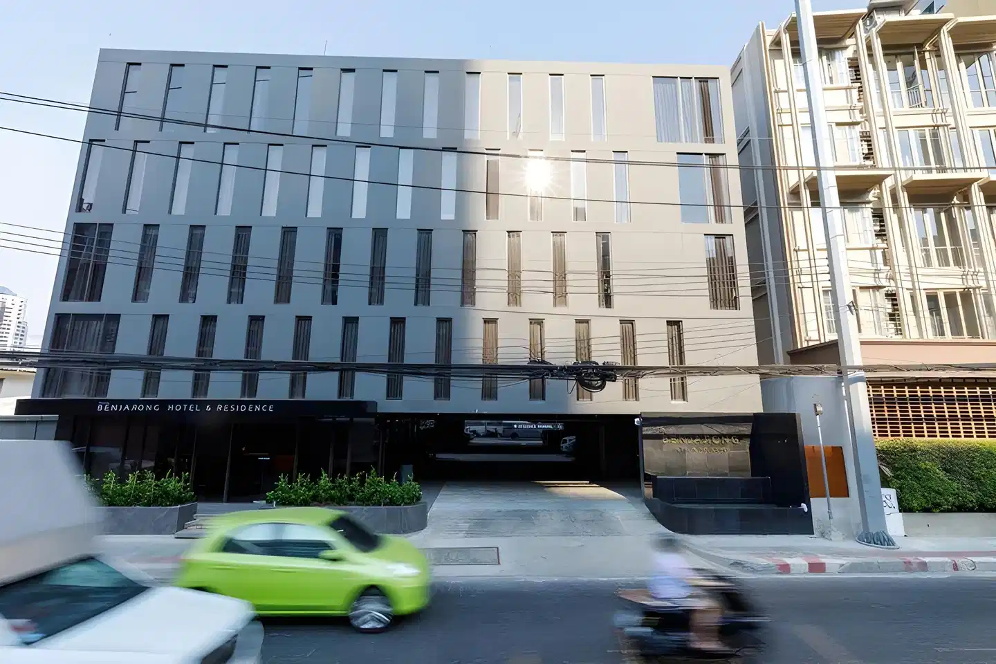 Benjarong Hotel Bangkok Aussenansicht