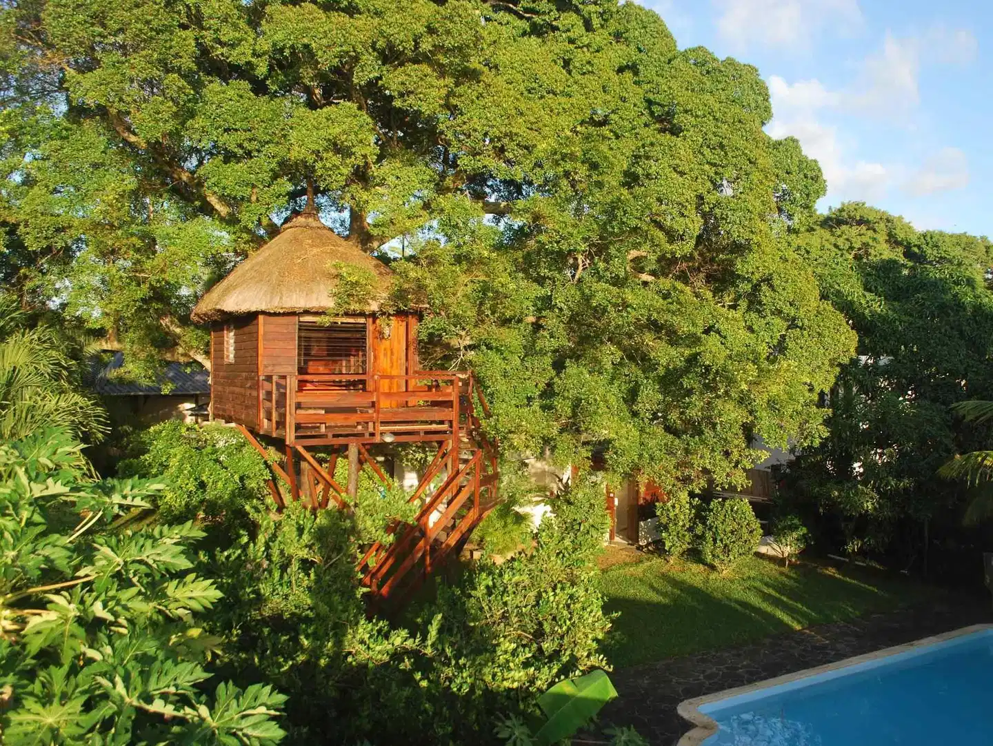 Tree Lodge Mauritius Aussenansicht