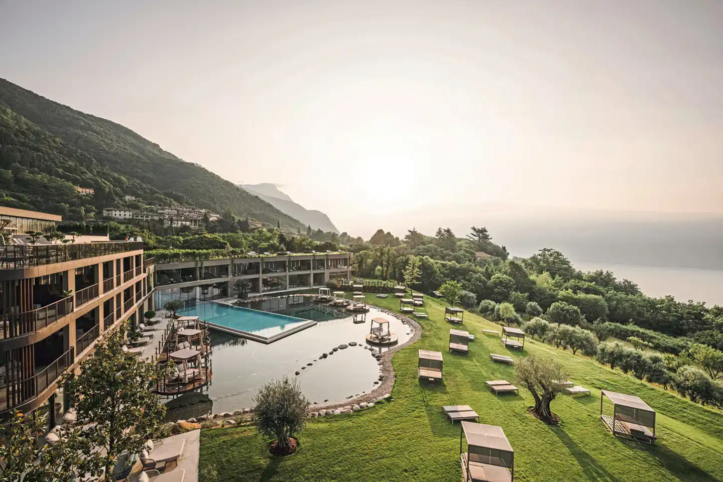 Stroblhof Lake Garda Landschaft