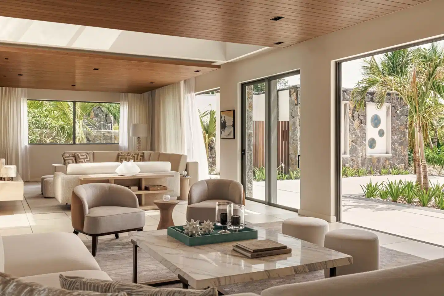 One&Only Le Saint Géran - Private Homes Lobby