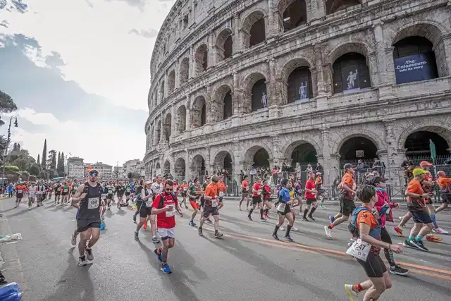 Hotel Cristoforo Colombo - inklusive 1 Startnummer Rom Marathon Aussenansicht