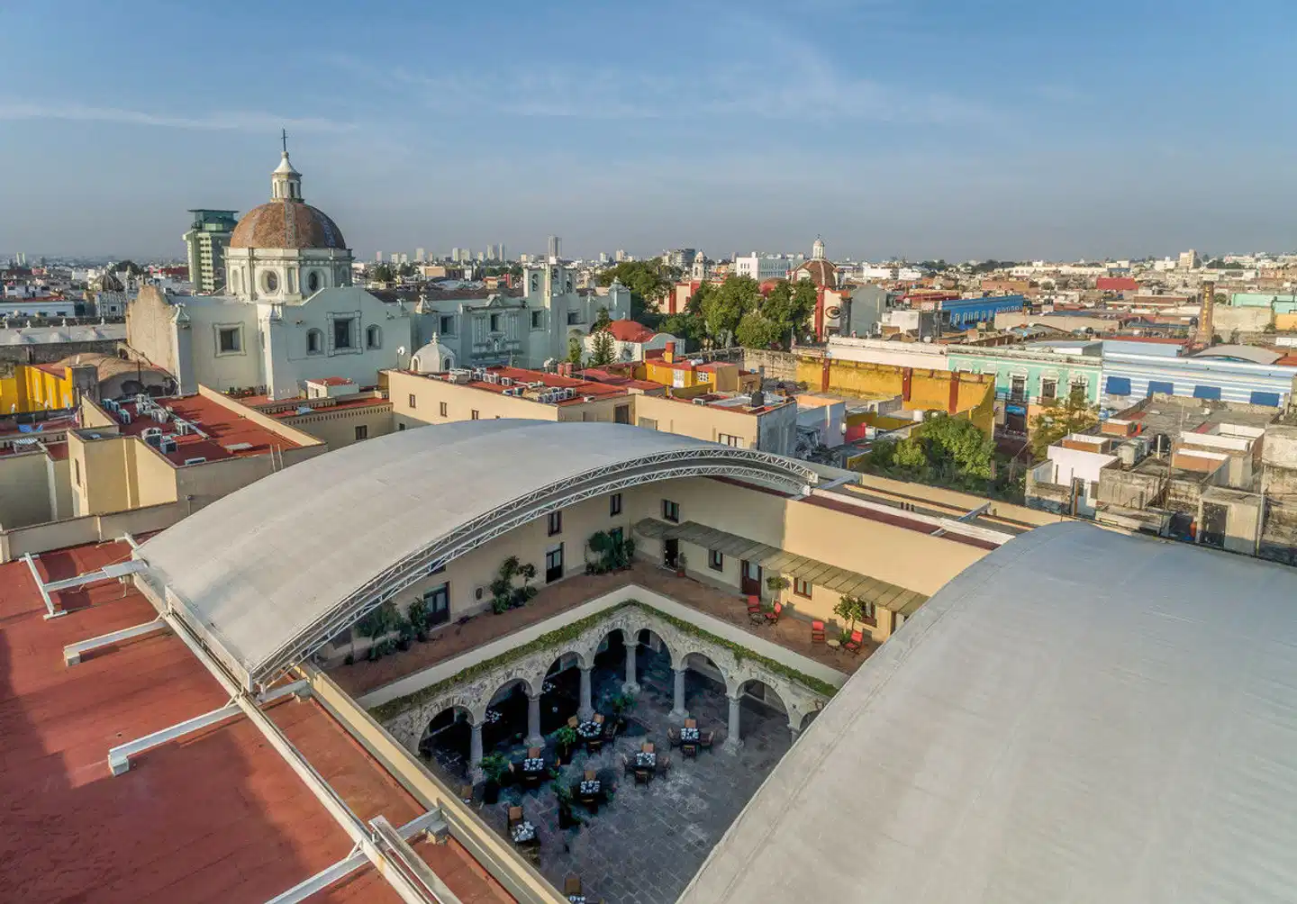 Quinta Real Puebla Terrasse