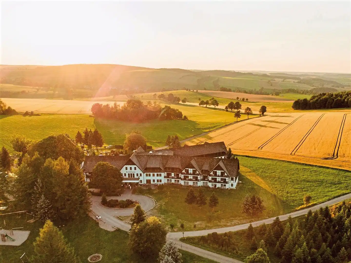 Waldhotel Kreuztanne Landschaft